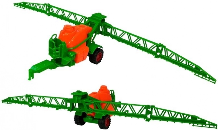 Purkštuvas ir barstytuvas pasėlių priežiūrai