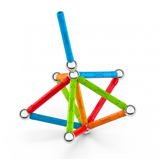 Kūrybiškas konstravimas su spalvotais magnetais