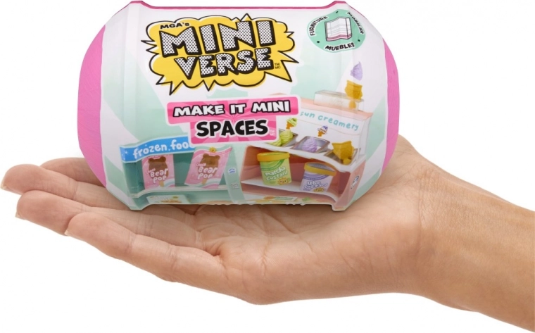 Compact collectible surprise capsule