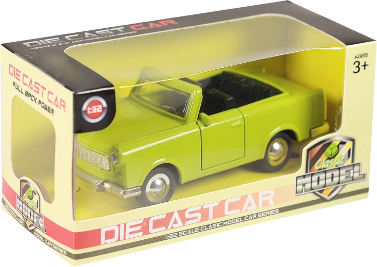 Pull‑back motor and 1:32 scale
