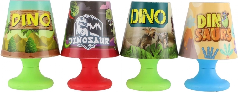 Žaismingas dizainas su dinozaurais