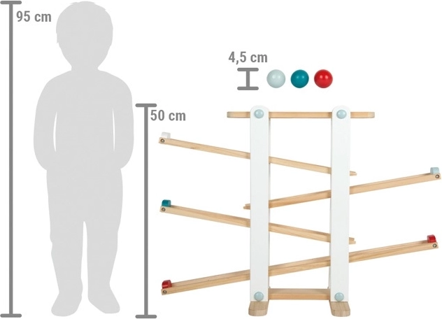 Safe large balls and solid wood