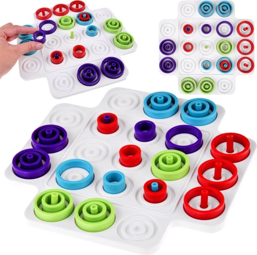 Kokybiška plastikinė lenta ir 36 detalės