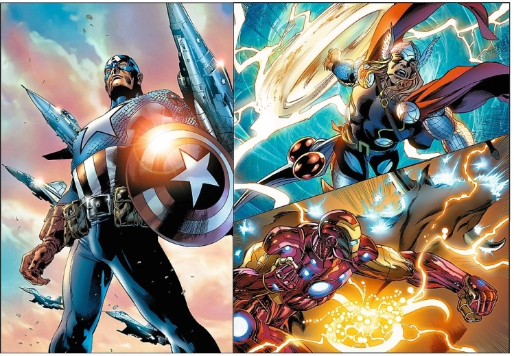 Ikoniniai MARVEL herojai