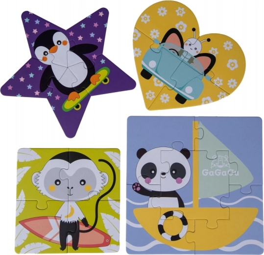 Žingsnis po žingsnio: nuo 2 iki 6 detalių