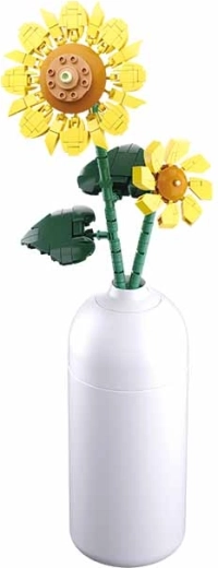 Dekoracija, kuri pražysta iš kaladėlių