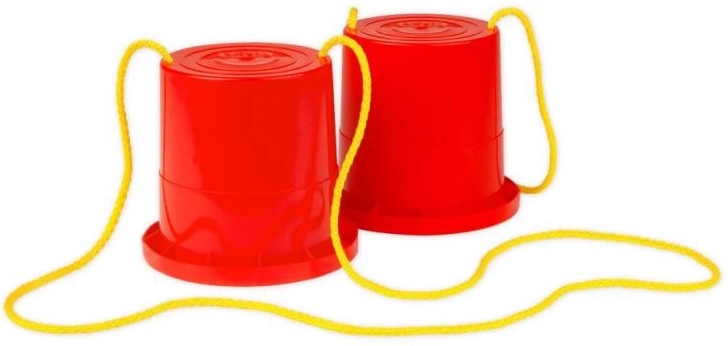 Patvarus plastikas ir saugios virvelės