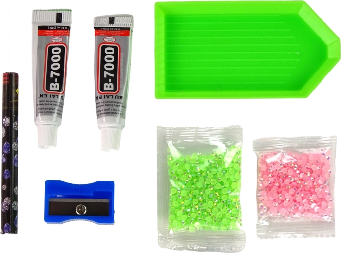 Easy crystal application