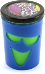 Žaismingas dizainas su veiduku