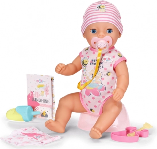 Realistiška priežiūra: geria, šlapinasi ir naudoja puoduką