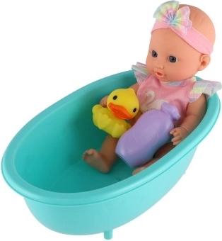 Maudynių pramoga su vonelė ir ančiuku