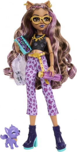 Iconic purple styling