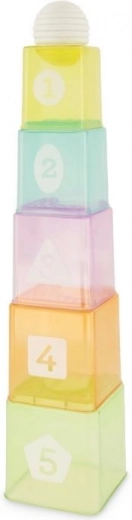 Statykite bokštus ir lavinkite motoriką