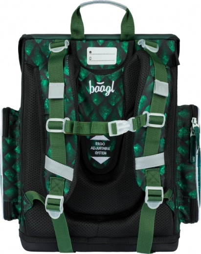 Ergonominė aktovė su reguliuojama sistema