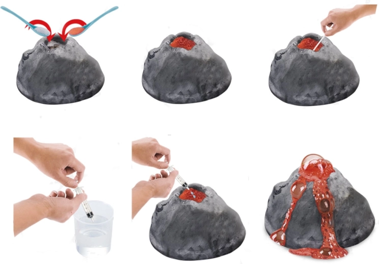 Savas išsiveržimas – saugus ir įspūdingas bandymas