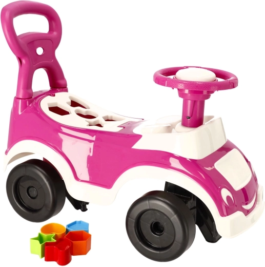 Fun shape sorter in the seat