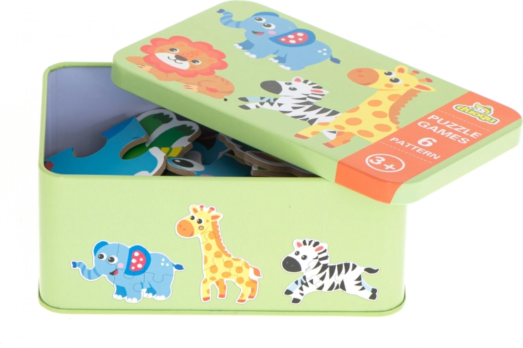 Patvari skardinė dėžutė kelionėms