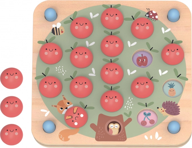 16 apples for training memory and concentration