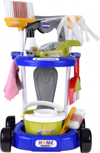 Tvarkingas vežimėlis su laikikliais