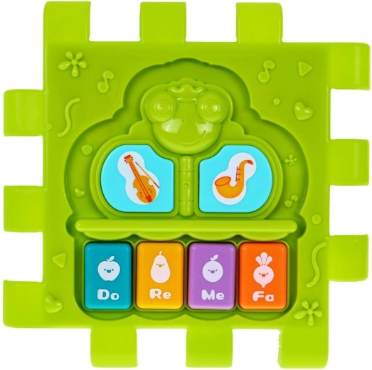 Muzikinis pianinas su švieselėmis