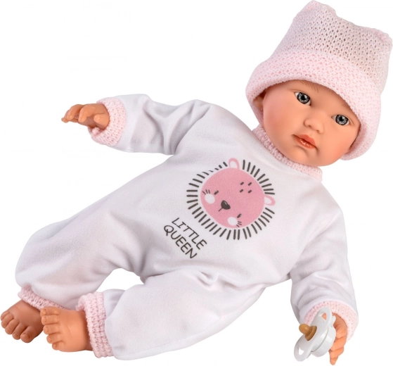 Realistic baby that cries and calls “mama, dada”