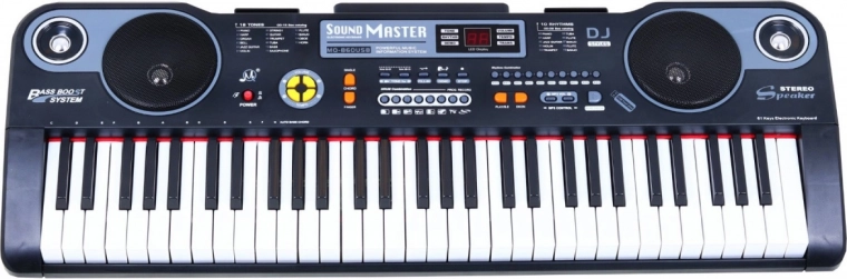 Rich selection of sounds, rhythms, and effects