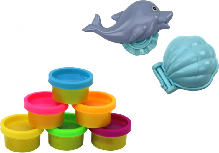 6 plastilino spalvos nesibaigiantiems sumanymams