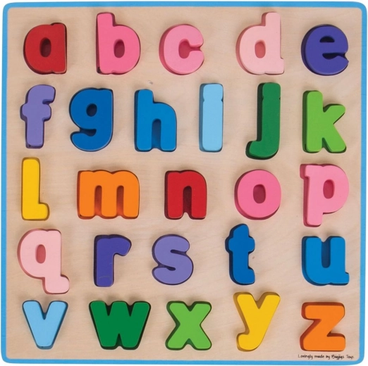 26 mažosios raidės – pilna abėcėlė