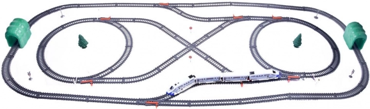 Išsami 9 m trasa su stabiliu sujungimu