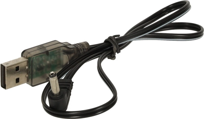 Įkraunamas akumuliatorius ir USB laidas