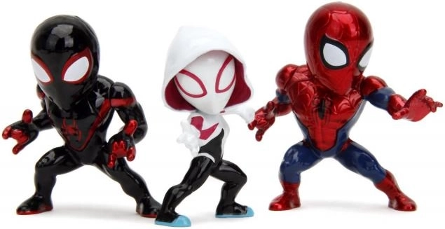 Trys ikoniški SPIDER-MAN pasaulio veikėjai