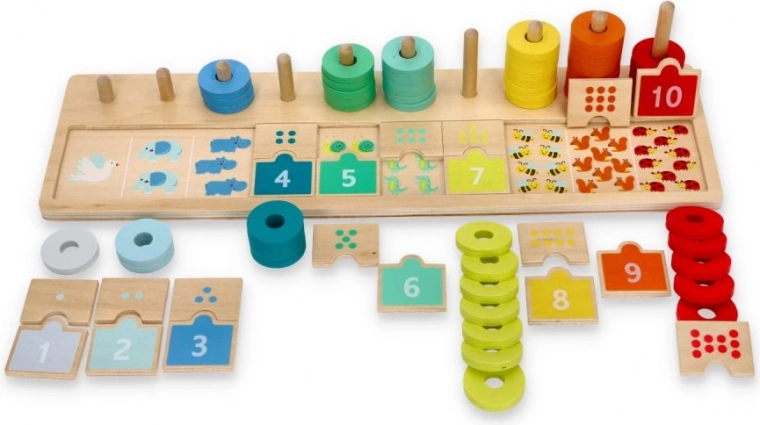 Color sorting and number matching
