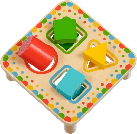 Stabili medinė lenta ant kojelių