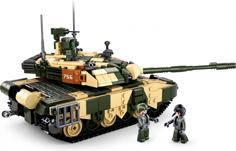 Realistiškas T-90 tanko modelis