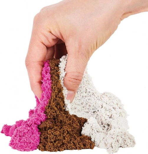 Kvapnus smėlis, kuris laiko formą