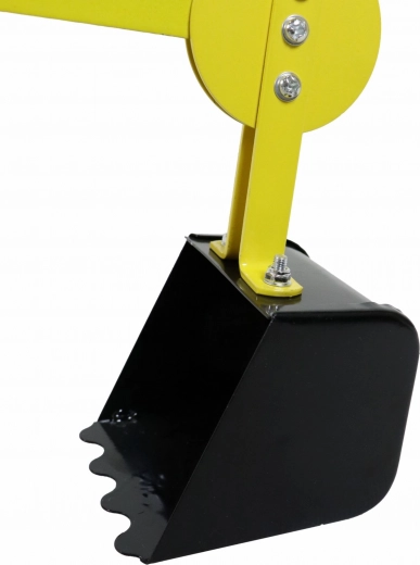 Movable arm with sturdy bucket