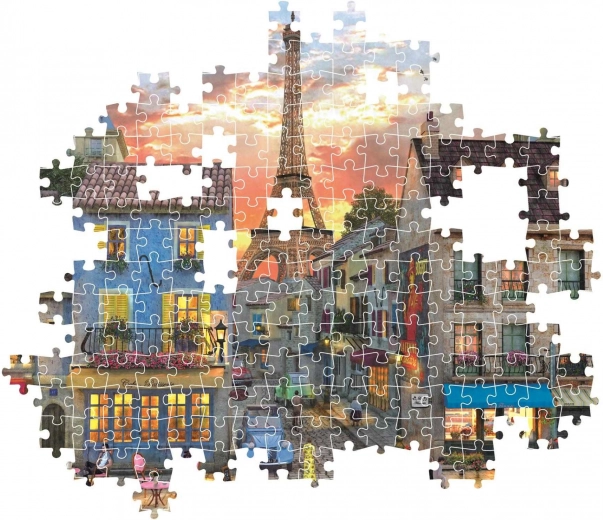Charming Paris motif
