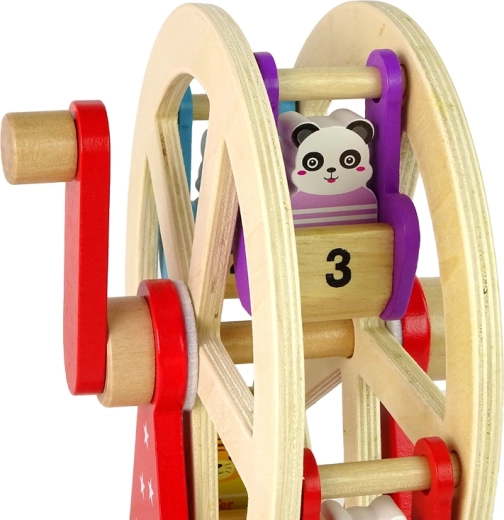 Sukimo mechanizmas su patogia rankenėle