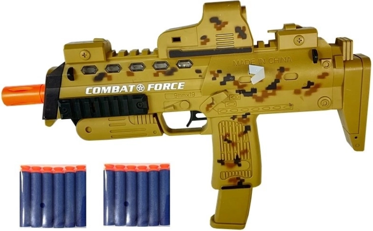 Veiksmo MP7 putų šaudmenų pistoletas