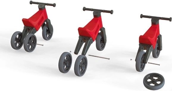 2v1: iš triratuko į balansinį dviratį akimirksniu