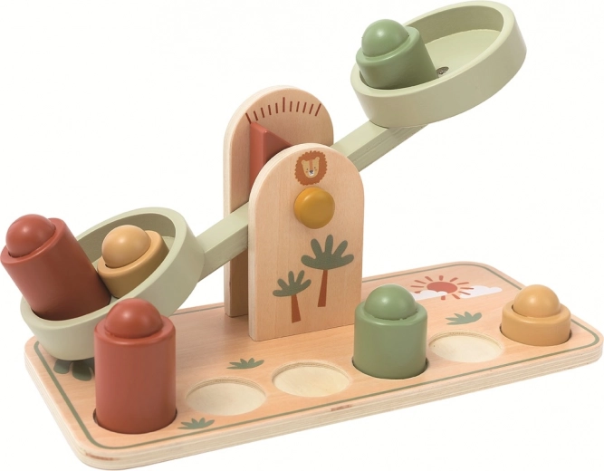 Balansavimas, rūšiavimas ir akių–rankų koordinacija