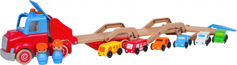 6 automobiliukai ir 2 figūrėlės