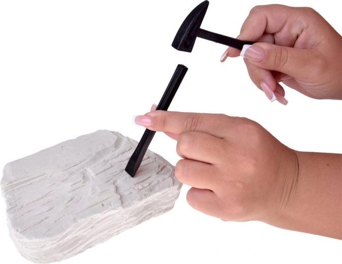 Pilnas įrankių rinkinys mažiesiems archeologams