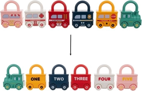 Sujunkite į ilgą traukinuką