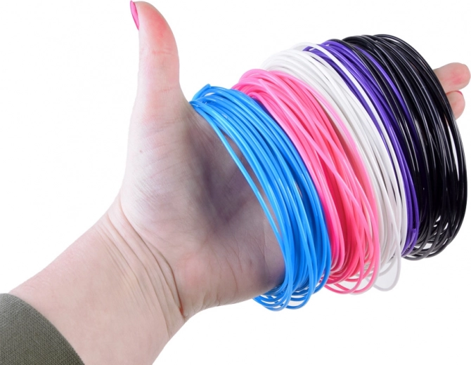 Penkios ryškios spalvos maksimaliai kūrybai