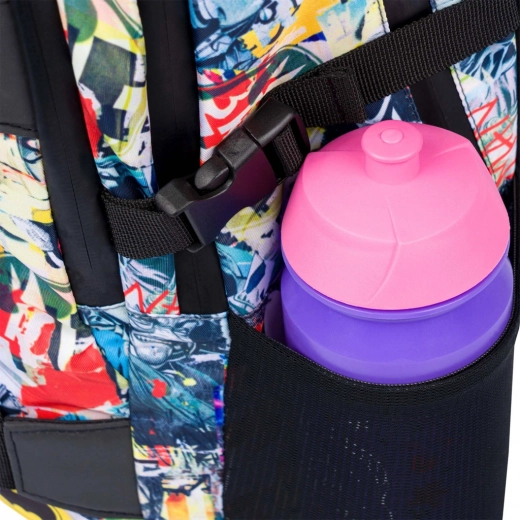 Skate ready: dirželiai riedlentei ir kišenės buteliukui