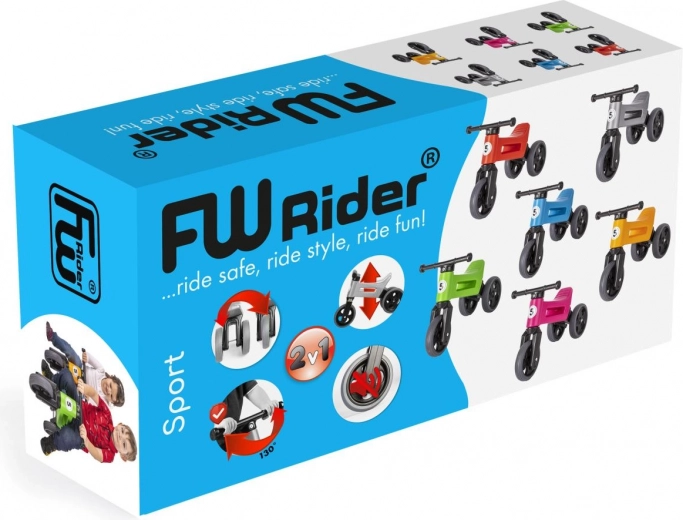 Auga kartu su vaiku: 2in1 – triratukas ir balansinis dviratis