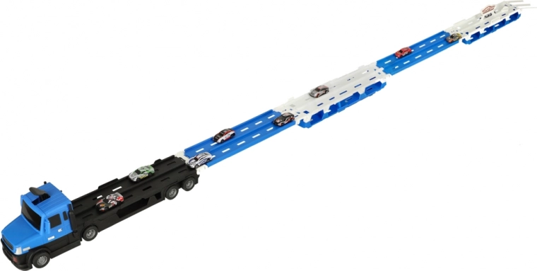 Sulankstomas sunkvežimis 2in1 su 210 cm trasa