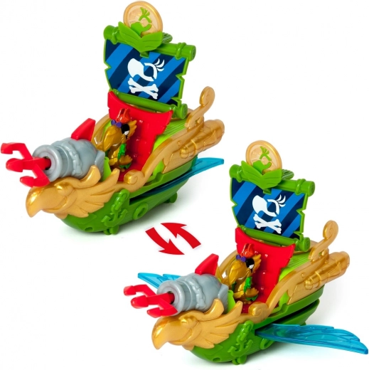 Įspūdingas piratų laivas