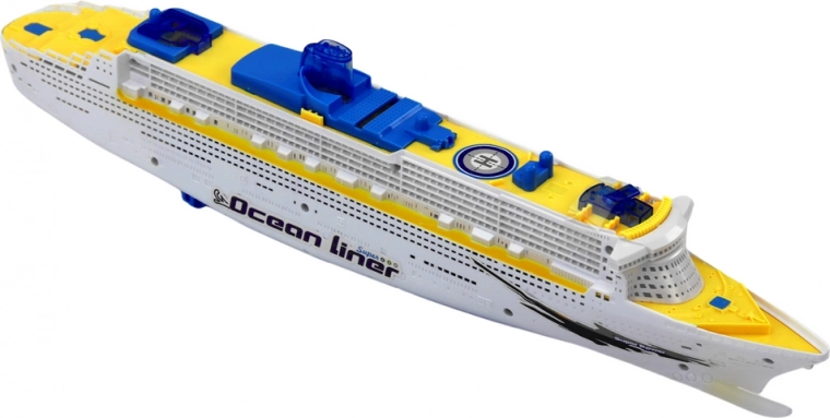 Didelis 50 cm laivas su realistiškomis detalėmis